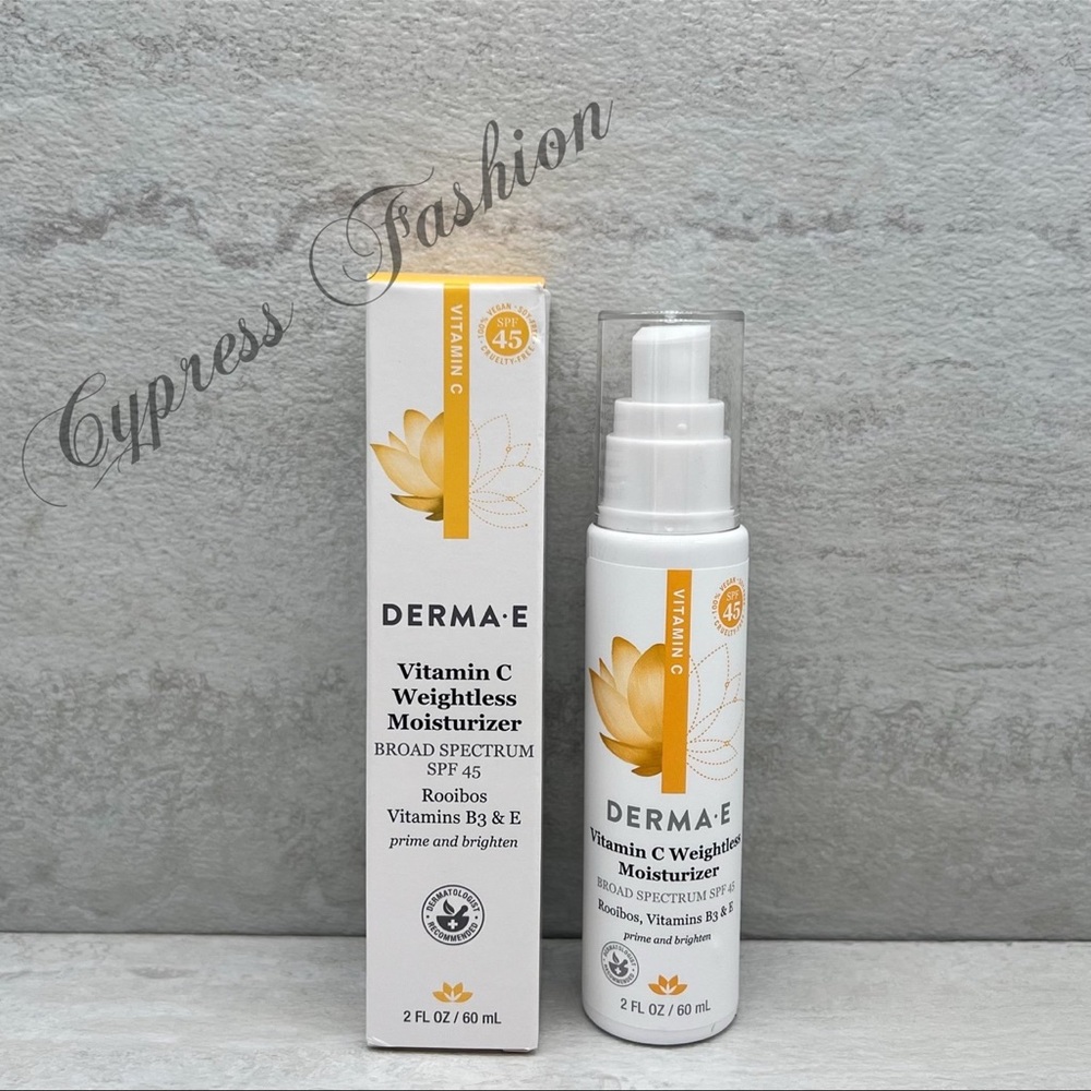 💥 $10 Derma-E Vitamin C Weightless Moisturizers Broad Spectrum SPF 45